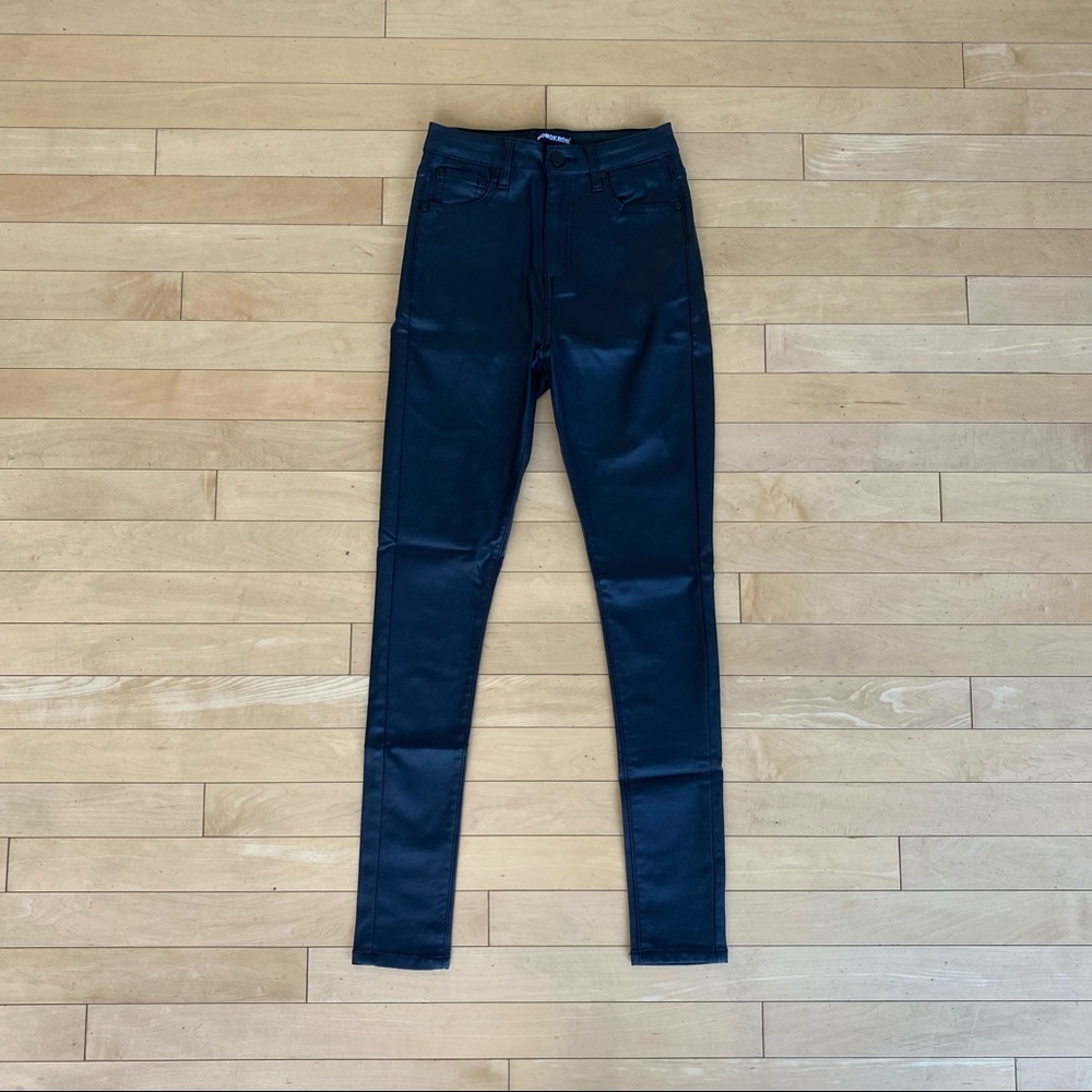 prettylittlething wax jeans
